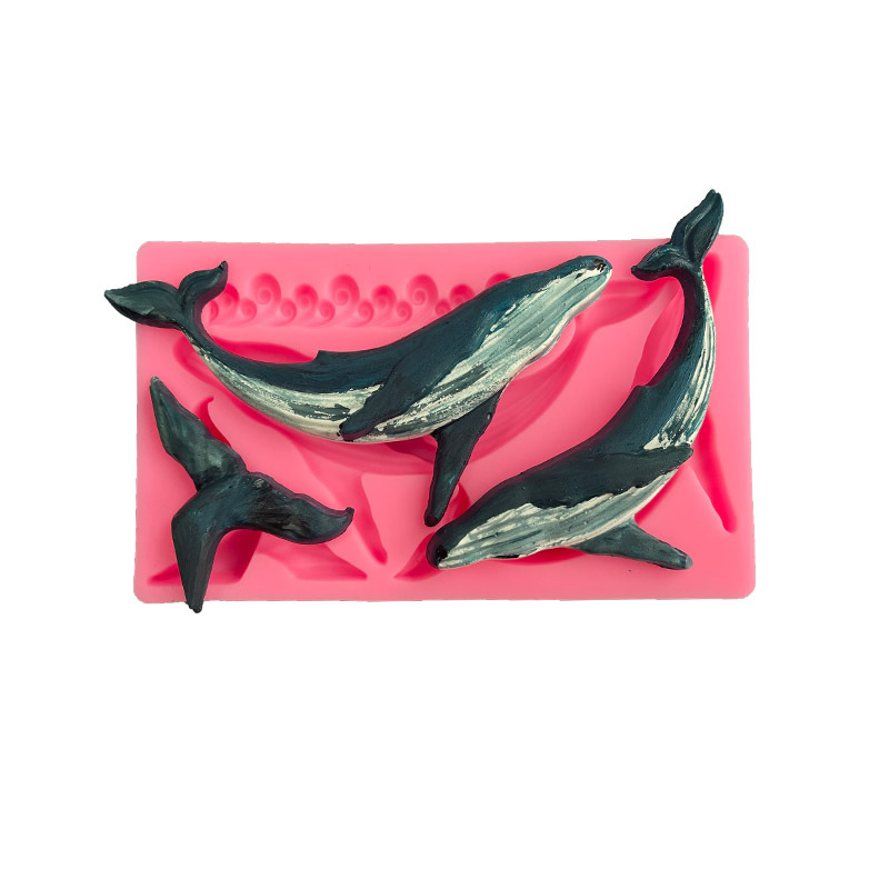 DIY Whale Silicone Mold Ocean  - огляд і ціна Kitchen Baking Supplies