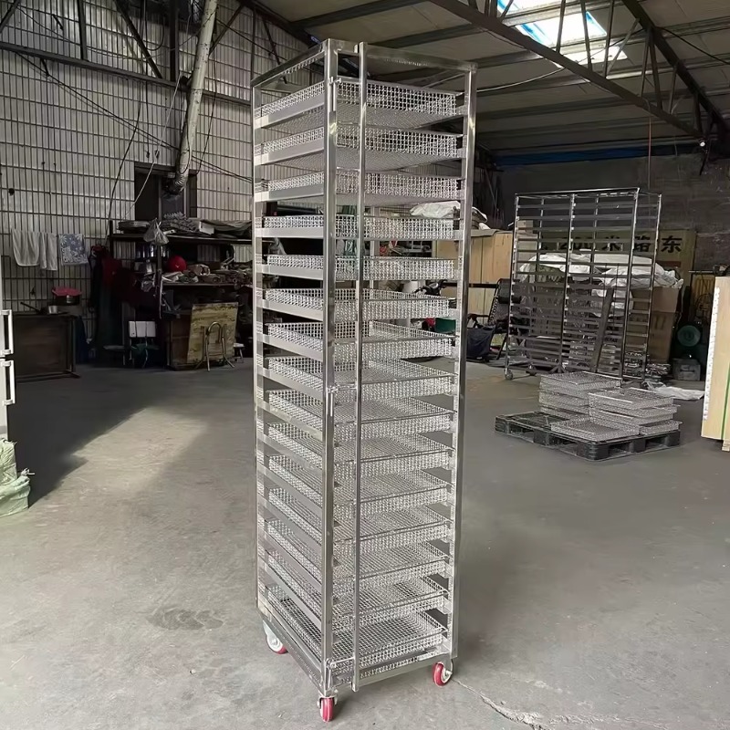 6 10 15 16 Tiers Stainless Ste - огляд і ціна Kitchen Baking Trolley