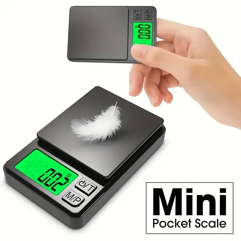 200/500/1000g 0.01g mini digit - огляд і ціна Kitchen Baking Scale