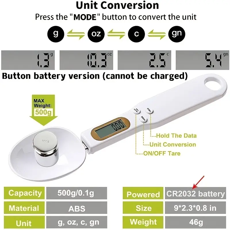 Mini Spoon Scale Digital Kitch - огляд і ціна Kitchen Baking Scale