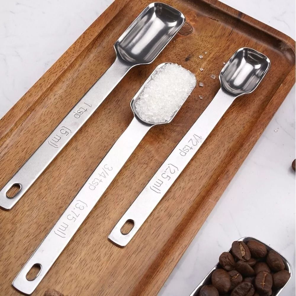 6Pcs Stainless Steel Measuring - огляд і ціна Kitchen Baking Scale