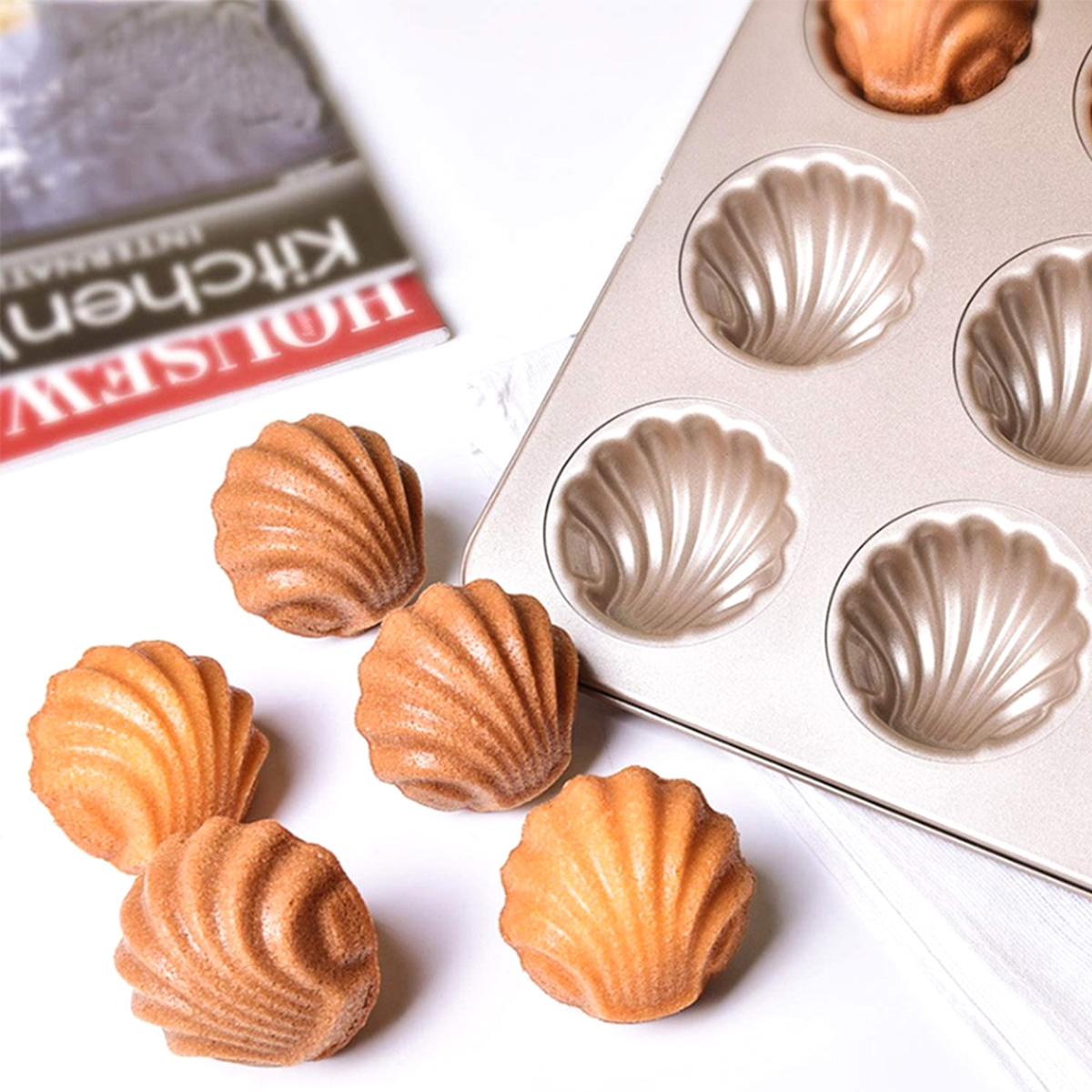 Madeleine Mold Shell Shape Bak - огляд і ціна Kitchen And Baking Equipment