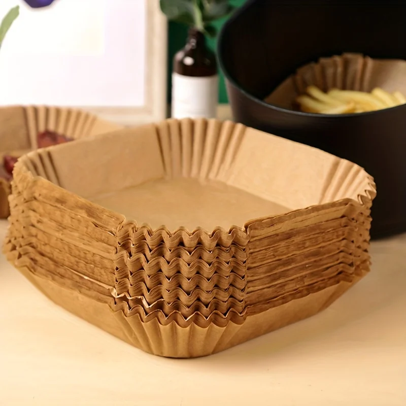 30/50 Pack Air Fryer Paper Squ - огляд і ціна Kitchen Baking Paper