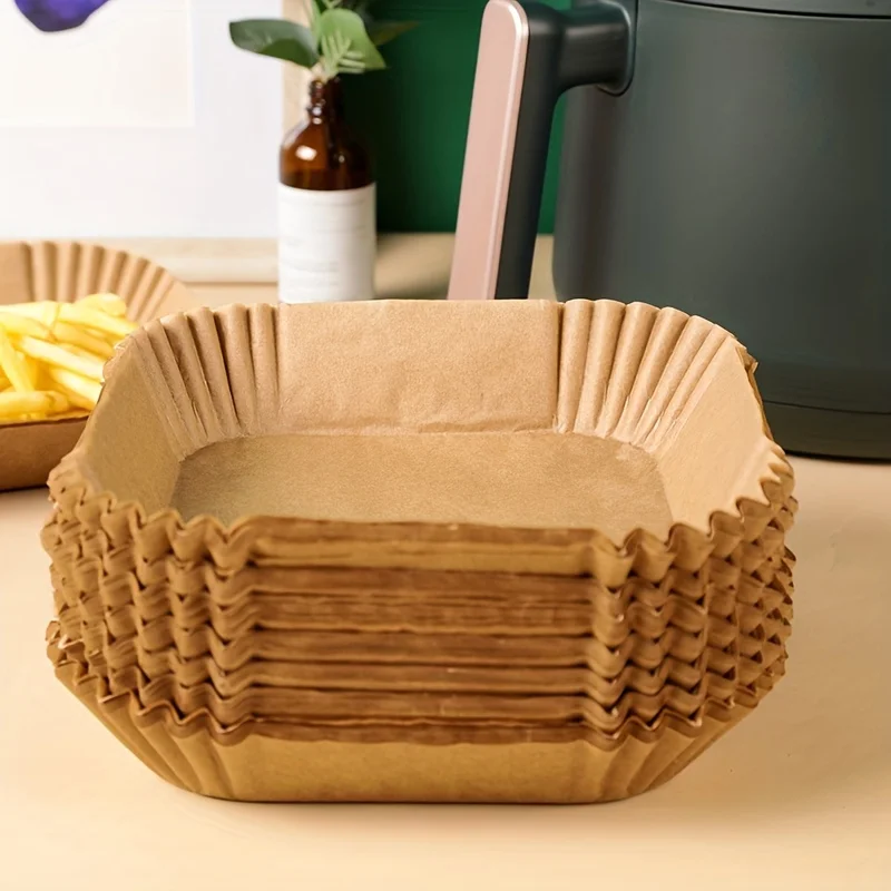 30/50 Pack Air Fryer Paper Squ - огляд і ціна Kitchen Baking Paper