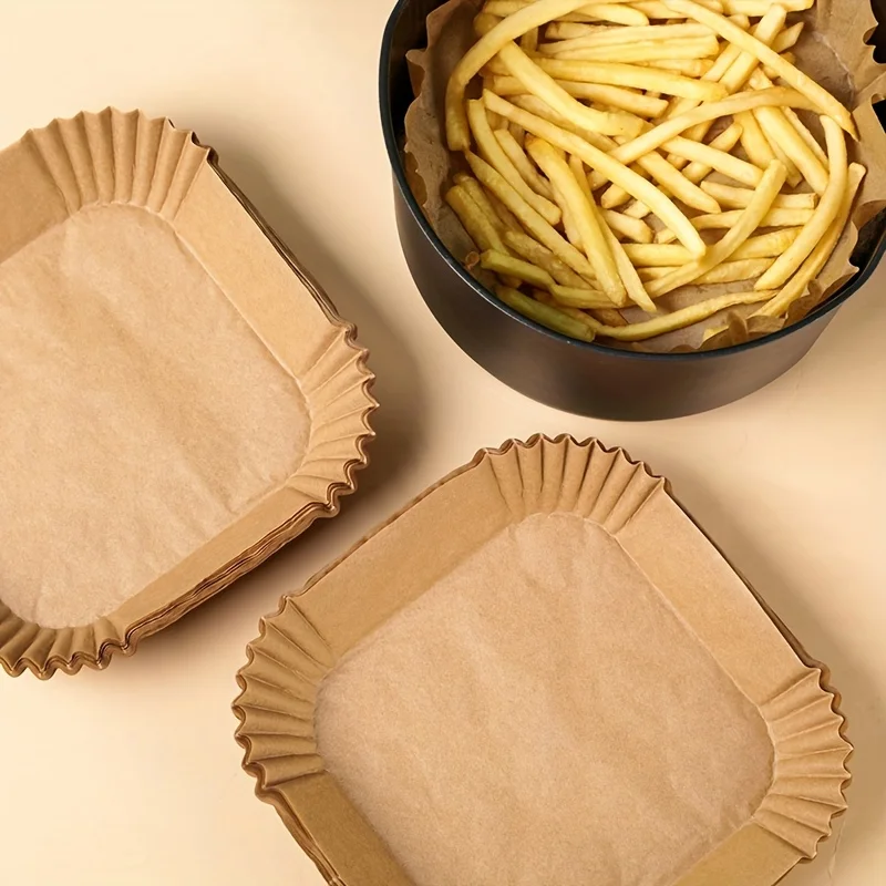30/50 Pack Air Fryer Paper Squ - огляд і ціна Kitchen Baking Paper