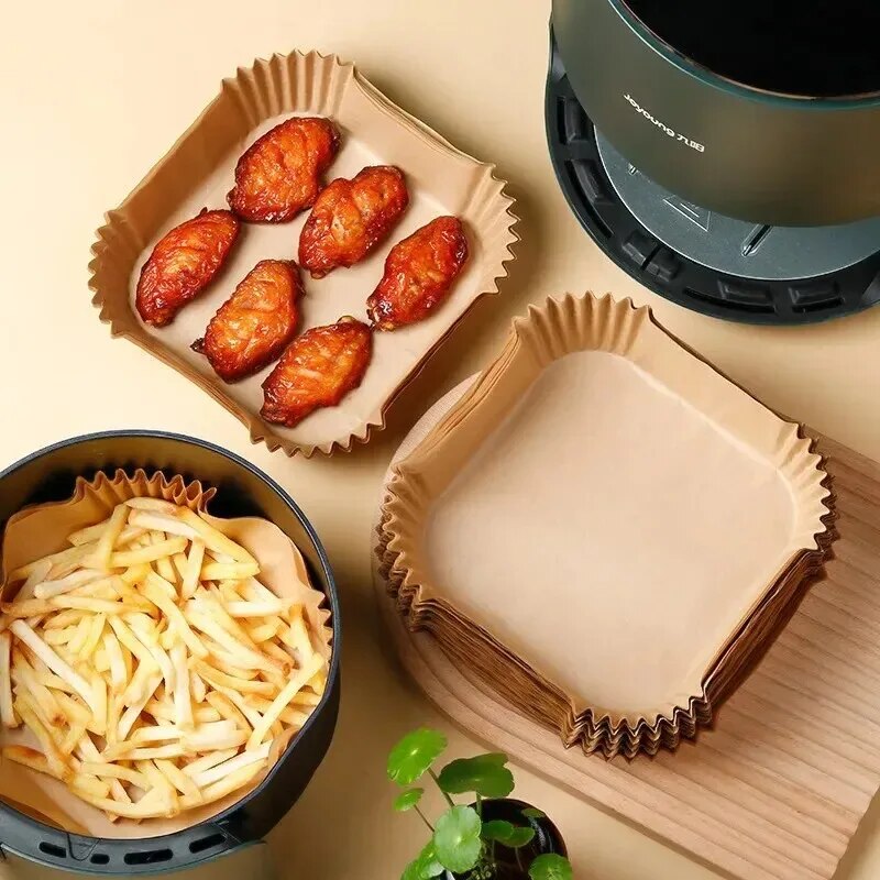 50Pcs Air Fryer Disposable Pap - огляд і ціна Kitchen Baking Paper