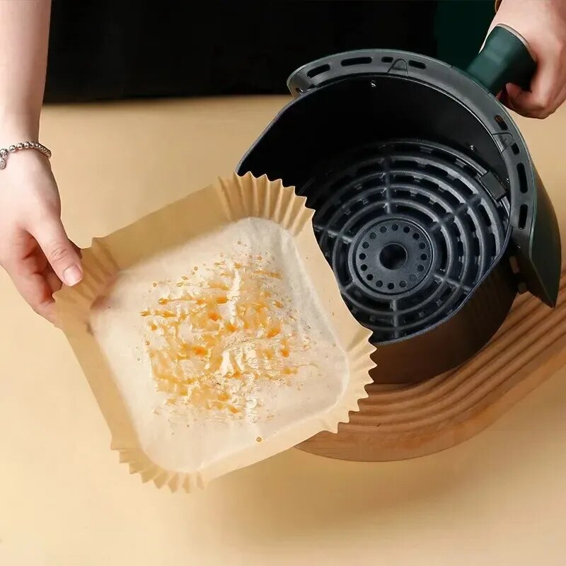 50Pcs Air Fryer Disposable Pap - огляд і ціна Kitchen Baking Paper