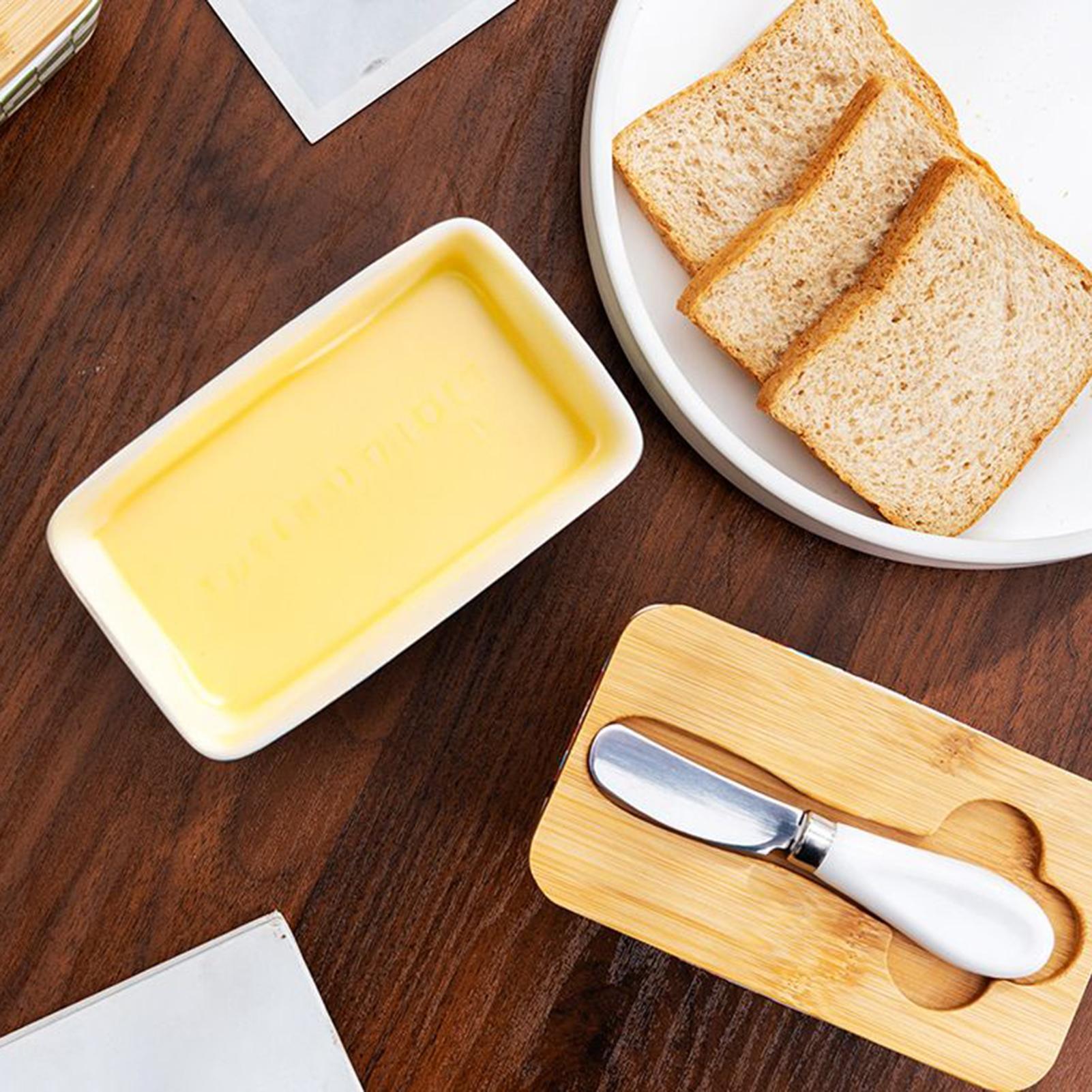 Butter Dish Ceramic Butter Con - огляд і ціна Kitchen Baking Counter