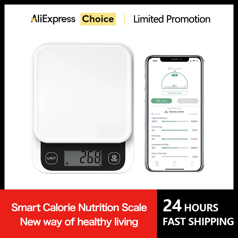 5kg/0.1g/1g Smart Kitchen Scal - огляд і ціна Kitchen Baking Scale
