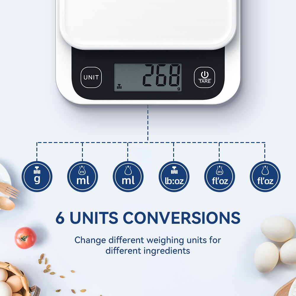 5kg/0.1g/1g Smart Kitchen Scal - огляд і ціна Kitchen Baking Scale