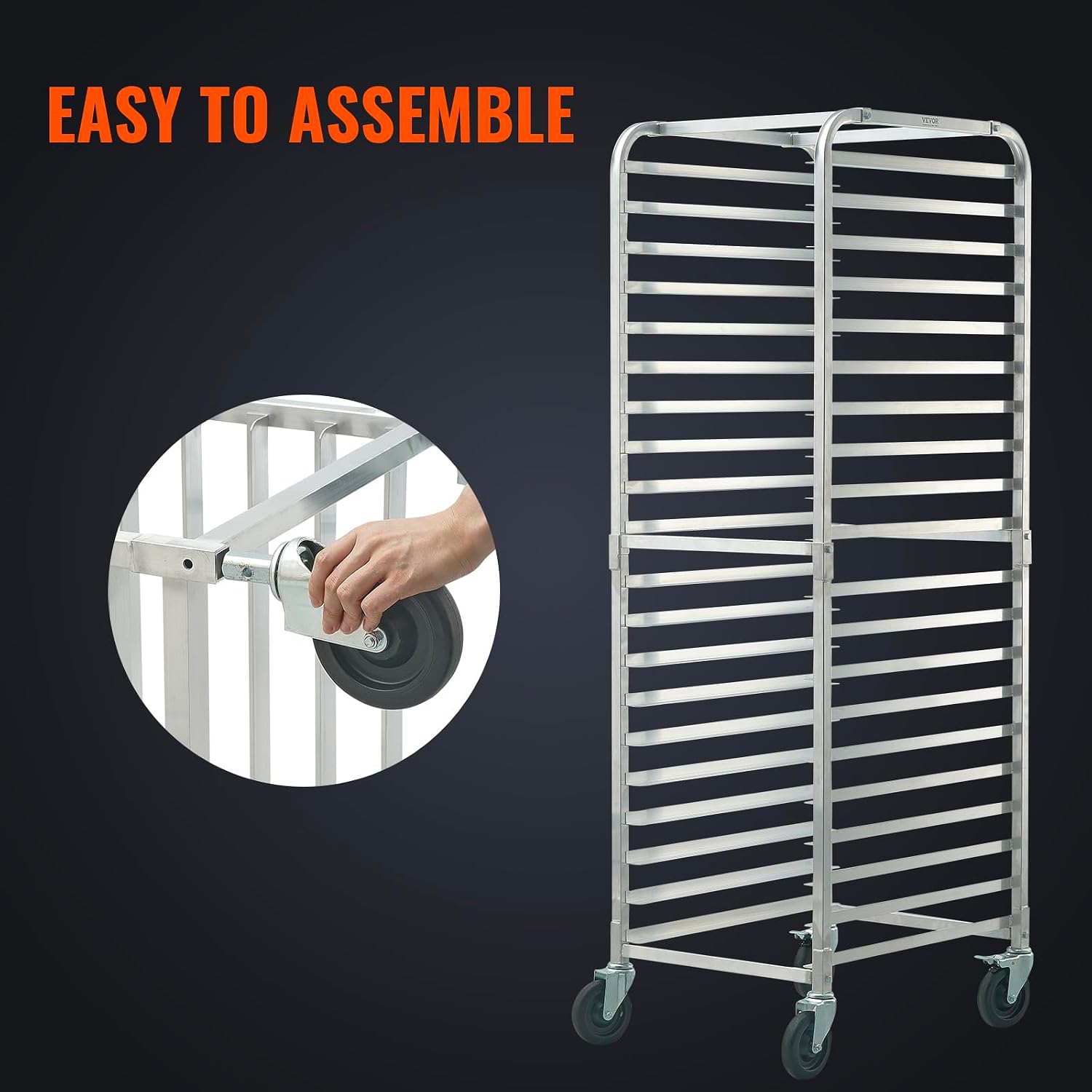 Twenty Tier Commercial Bun Pan - огляд і ціна Kitchen Baking Trolley